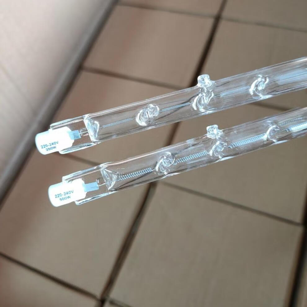 官方旗舰设计师顶式78mm118mm长220v100w150w碘钨灯管 太阳灯管 草地