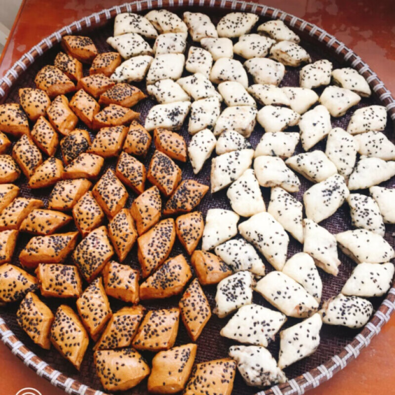 浙江特产永康角干麦饼梅干菜饼红糖饼南瓜烤馒头早餐面点500g红糖味