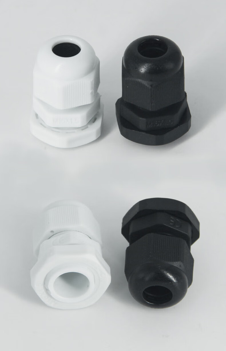 防水接头 电线电缆防水接头m12/16/18/20密封公制塑料40家用室外雨