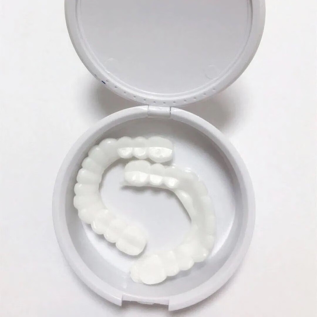 第七代老人吃饭神器临时填补仿真牙套男女通用美白门牙遮盖假牙齿 第