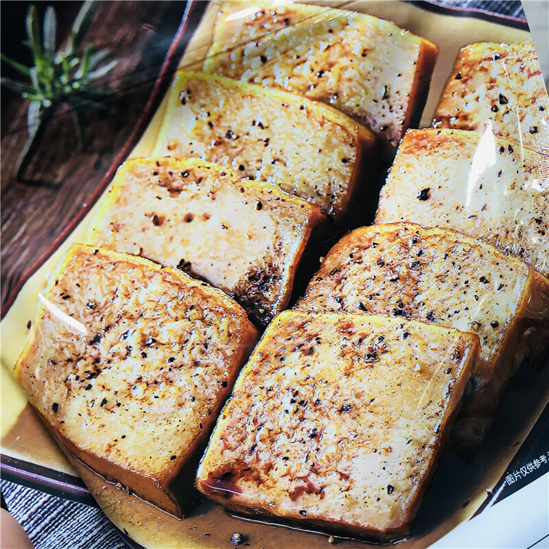 马马妈烧烤味鱼豆腐香辣味鱼豆gan即食小吃120g2袋