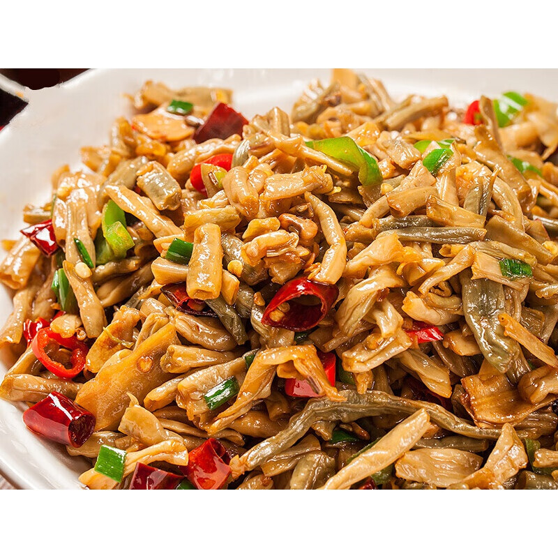 卜豆角500g湖南特产农家自制扑豆角开胃下饭菜坛子菜腌菜干豆角卜豆角