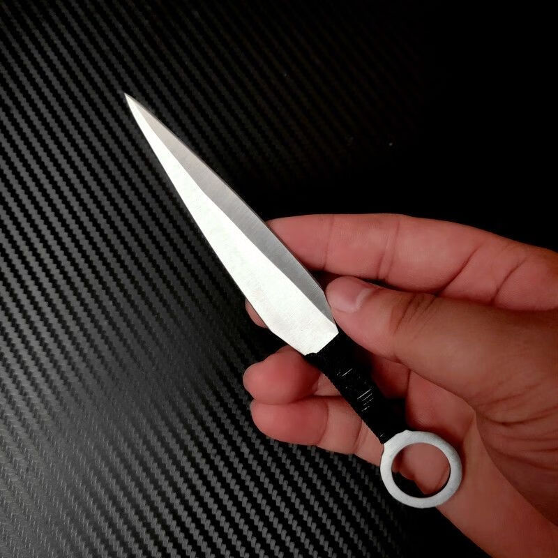 小李飞刀暗器忍者飞镖刀户外小飞针手里剑直飞旋飞防身刀狐狸6把送套