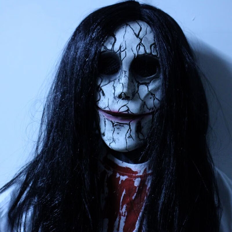 密室逃脱道具 万圣节恐1怖道具鬼屋密室逃脱剧本1杀装扮男女1鬼脸化妆