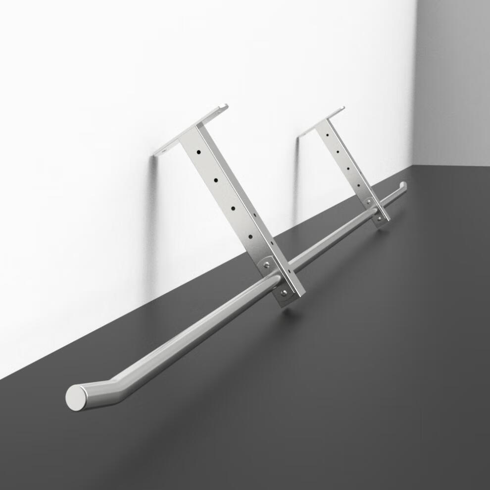 引体向上器不锈钢吊顶单杠衣架阳台晾晒衣服架子家用引体向上健身单