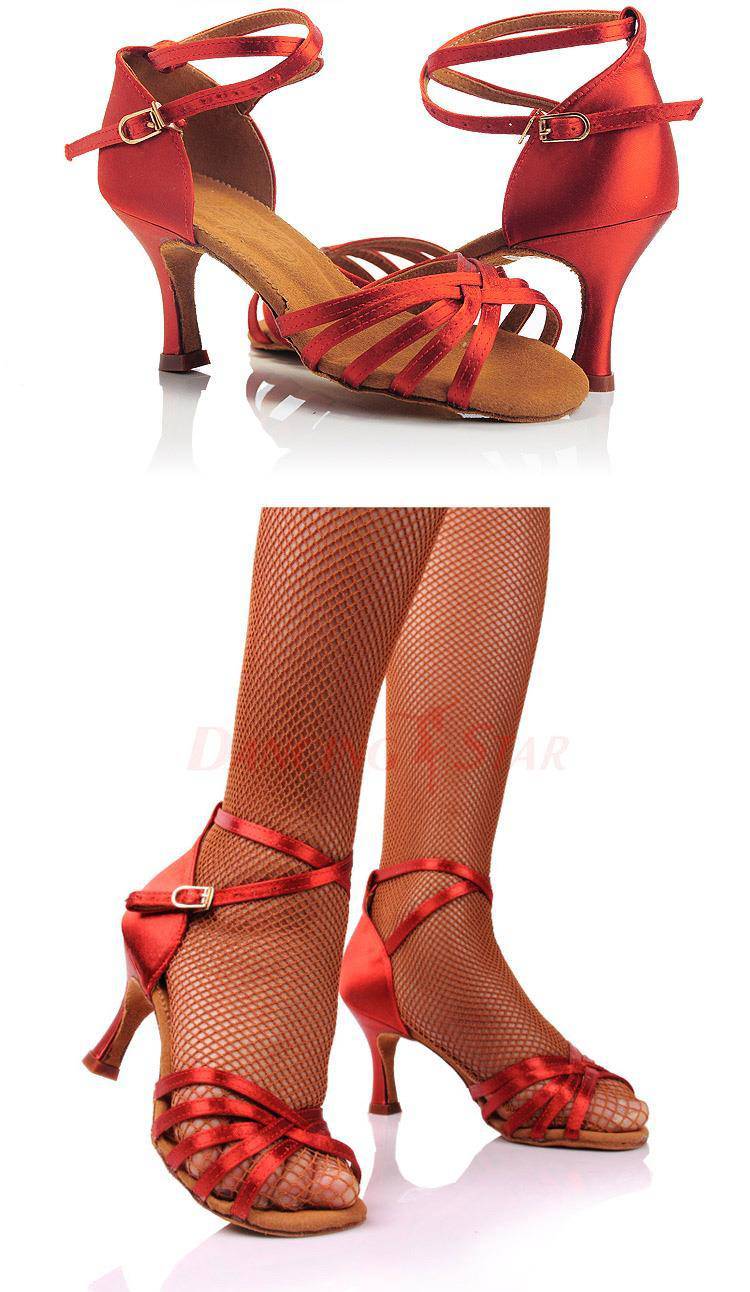 拉丁鞋女成人贝蒂拉丁舞鞋女士拉丁鞋广场舞交谊舞鞋国标舞蹈鞋女式夏