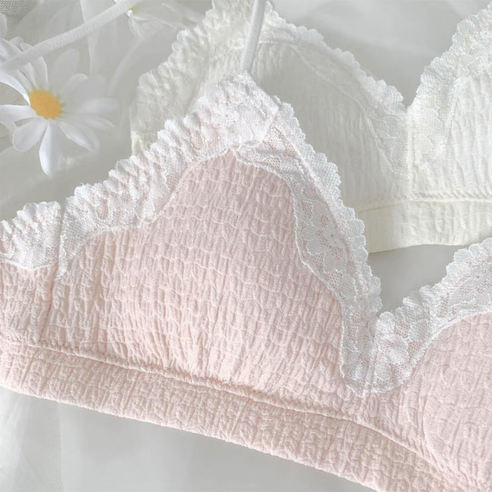 少女生内衣学生初高中生可爱美背文胸衣无钢圈无痕胸衣女士纯欲薄款