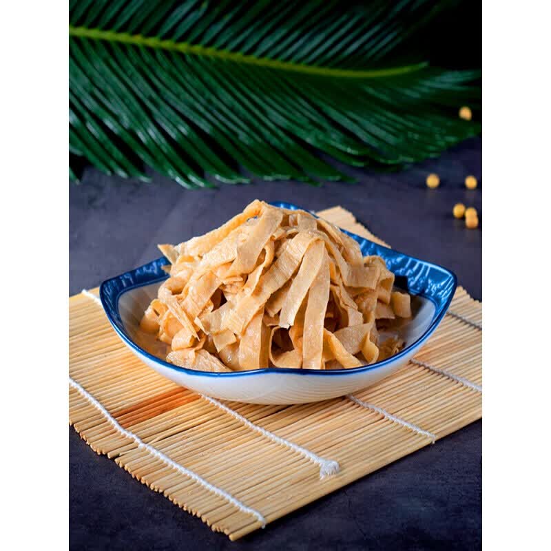 杞里香500g贵州特产小吃 手工腐竹 豆腐皮 干货 油豆皮 豆干 素肉千张