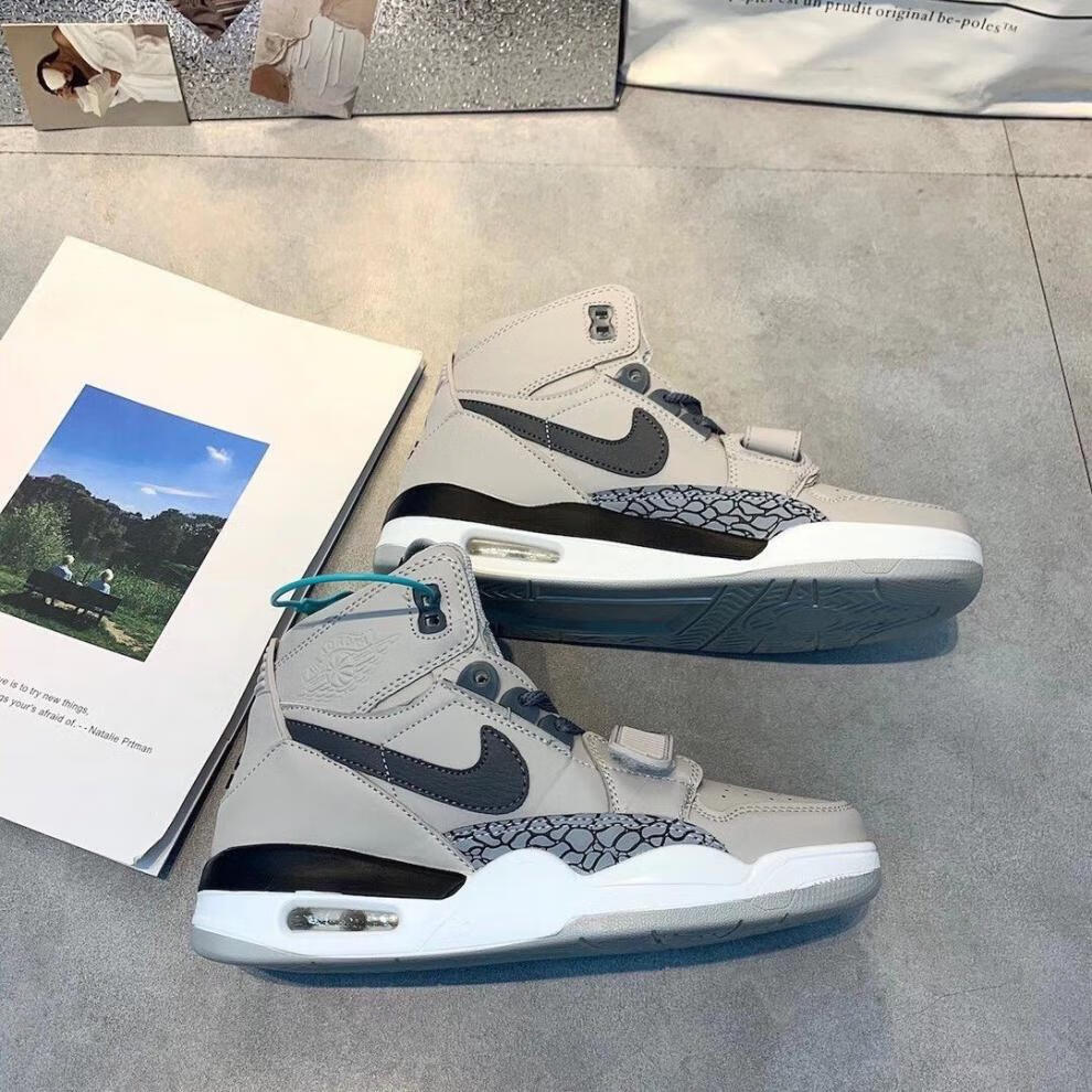 莆田纯原美国队长鞋子男aj312新款高帮学生男女同款情侣篮球鞋增高