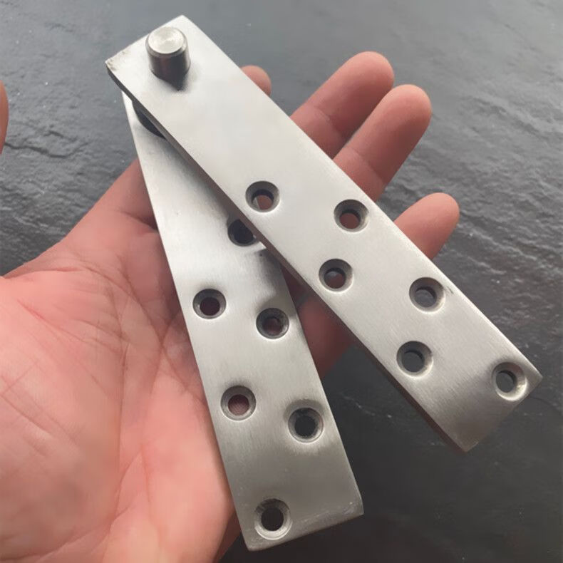 偏心天地轴铰链加重型偏心转轴旋转门轴暗藏上下合页天地轴隐形门