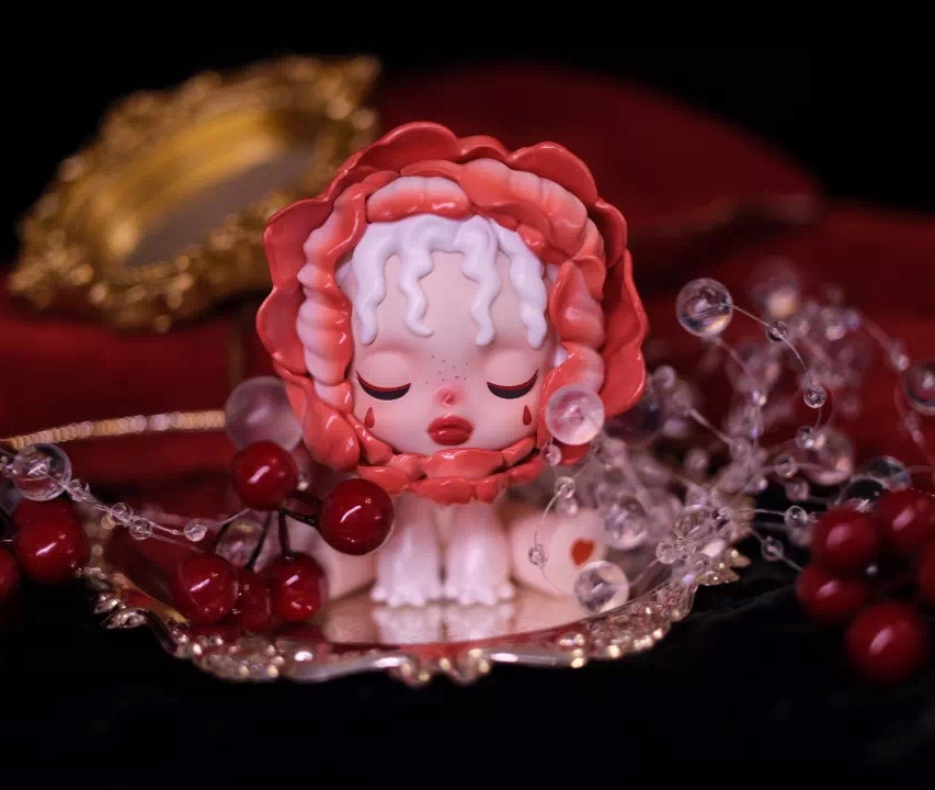 skullpanda密林古堡sp盲盒泡泡玛特血色玫瑰假天使僵尸宝宝现货单个