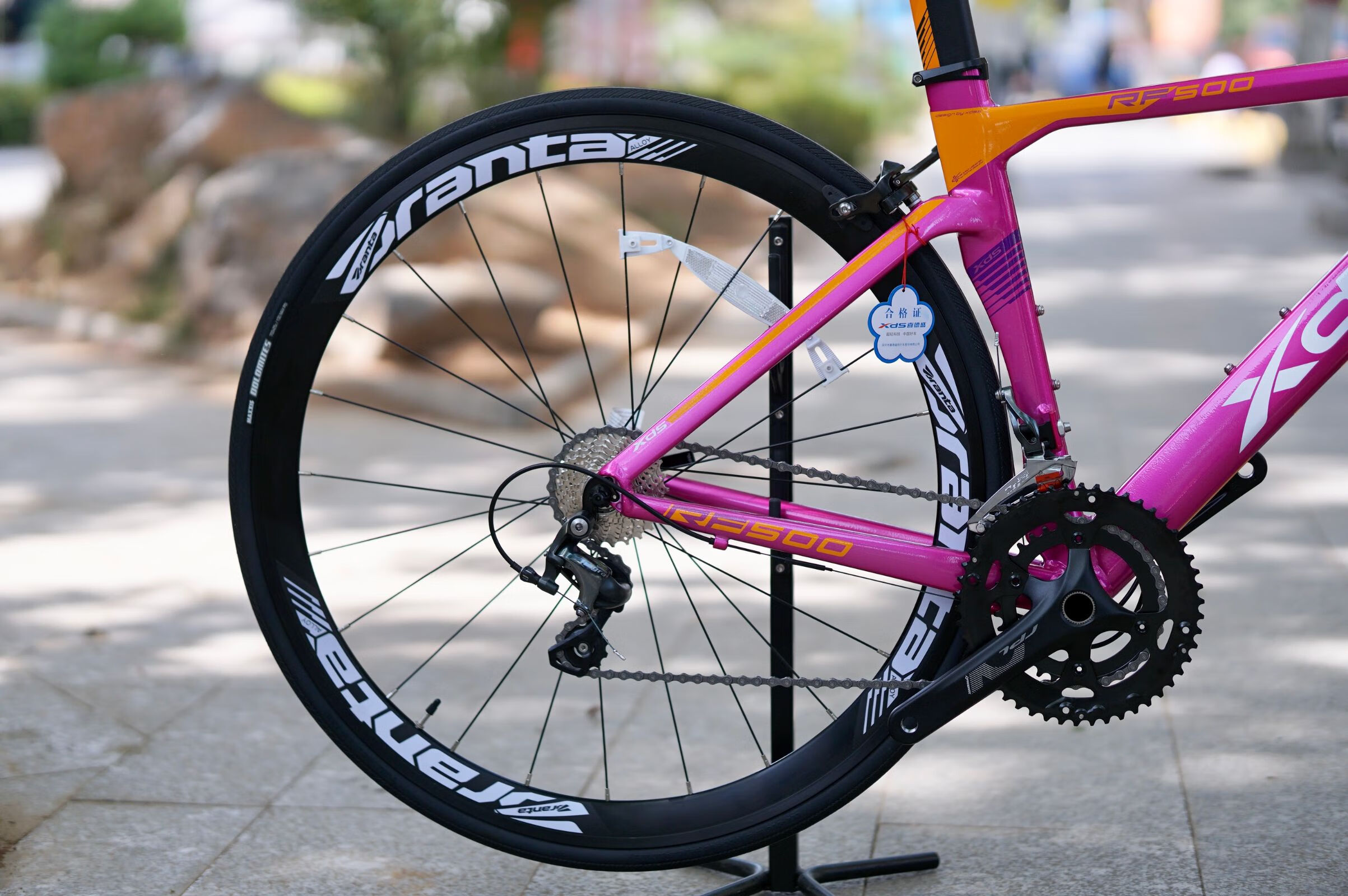 公路车公路弯把自行车rf500 20速禧玛诺变速超轻x6铝合金男女单车 雾