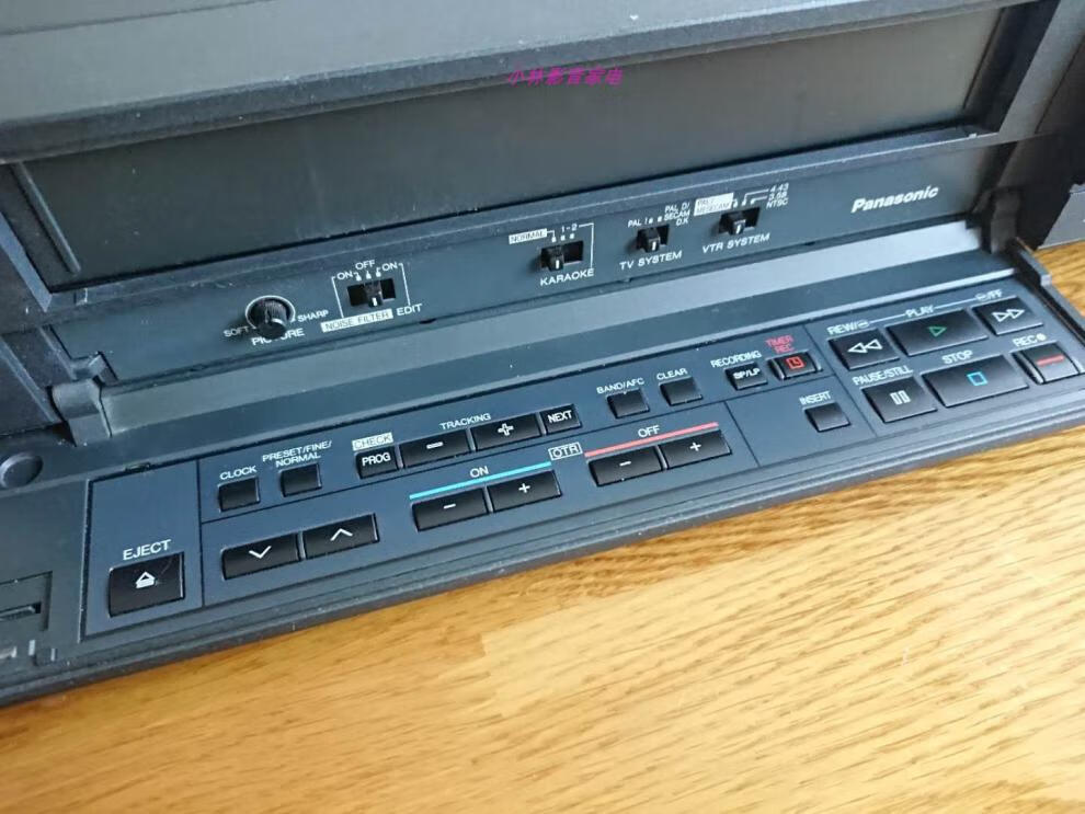 原装松下老式录像机 vhs家用盒式大磁带录放机日本录相机播放清晰定制