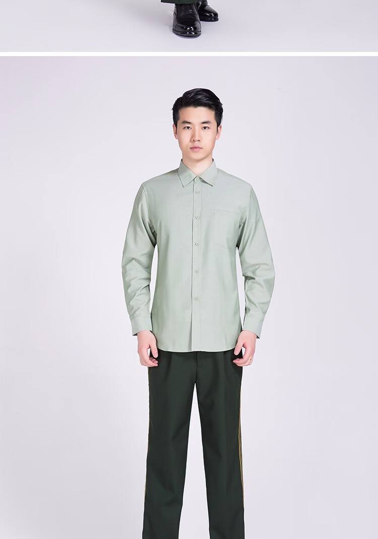 新款07式男款长袖陆衬衣春秋内衬服索絮军迷休闲衬衫 空内衬 165/84