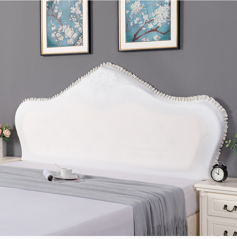 床靠背罩床头套定制床头套罩欧式弧形半圆不规则异形床头弹力套全包