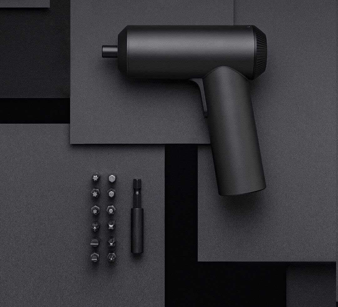 小米(mi) 米家电动螺丝刀套装充电式家用多功能拆机维修螺丝十字一字