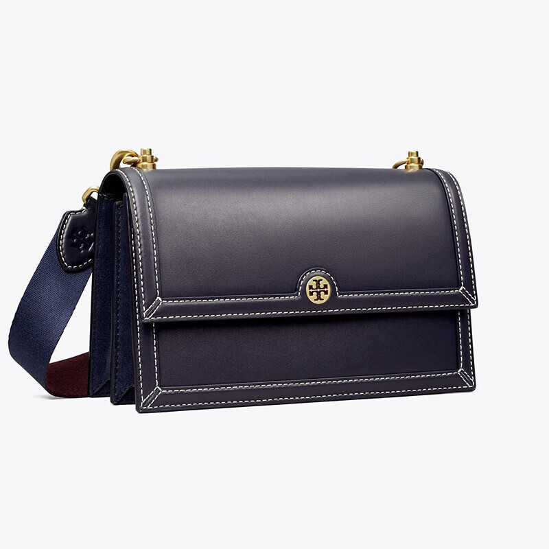 汤丽柏琦 tory burch 女包 t monogram系列风琴包 经典提花女子单肩斜