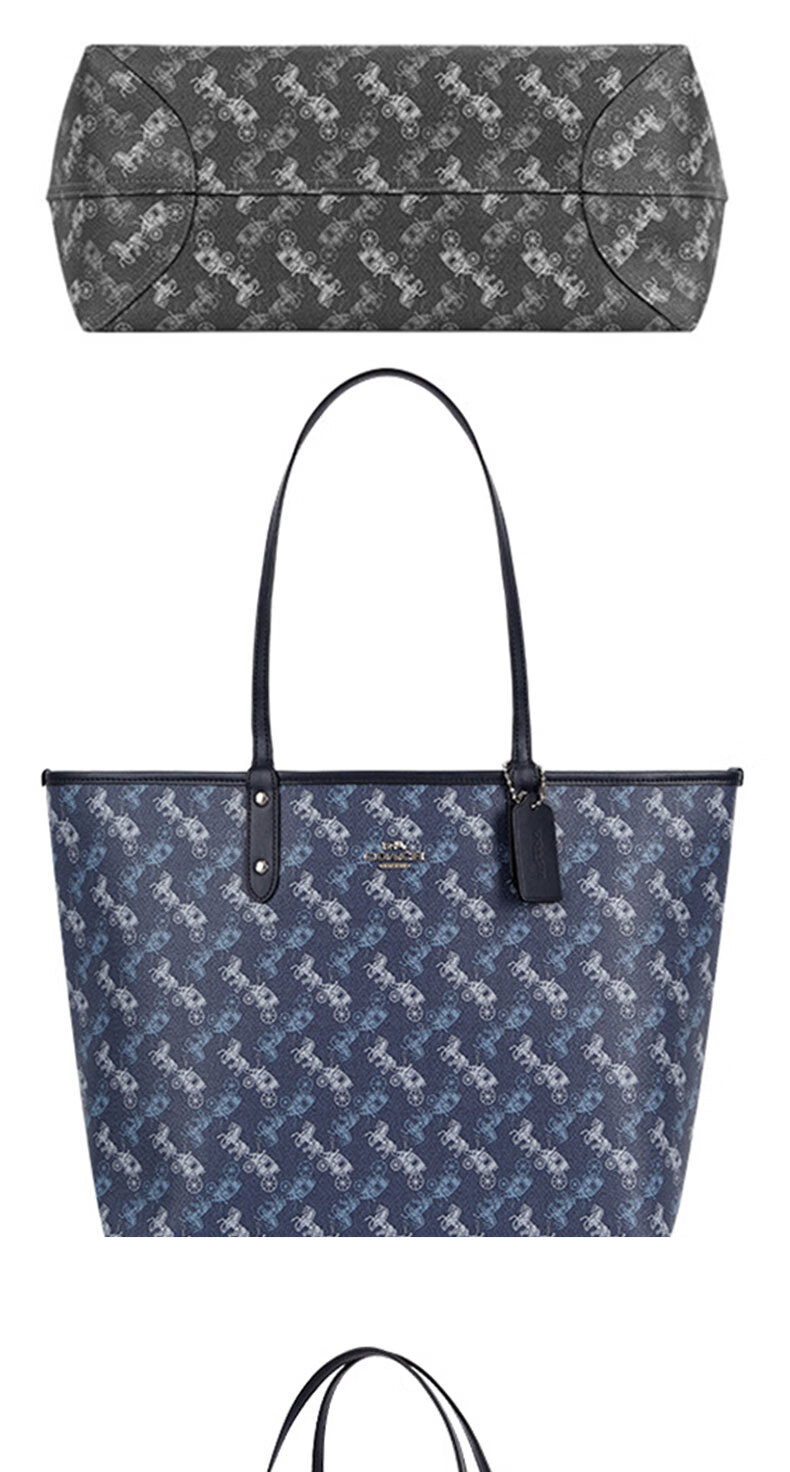 coach/蔻驰 女包 奢侈品 新款百搭经典托特包 女士大号单肩手提tote包