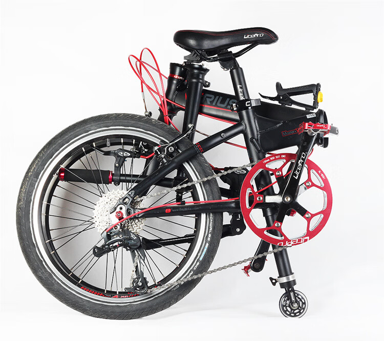 漫步折叠车辅助轮单车助行轮方便自行车推行单轮 rk19001b 单轮黑色