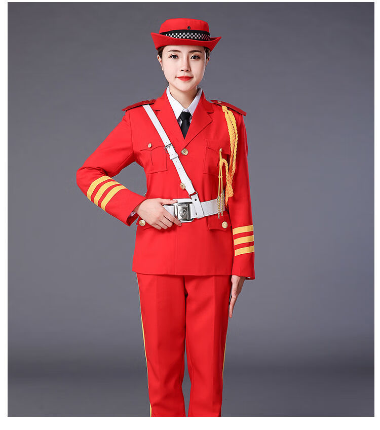 央紫仪仗队礼服学生升旗手班仪仗队鼓乐队礼服军乐队演出服套装合唱团