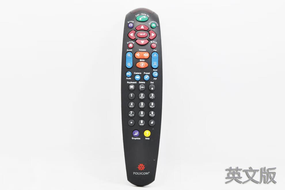 原装polycom宝利通vsx5000 6000 7000视频电话会议终端遥控器k80 英文版 图片价格品牌报价 京东
