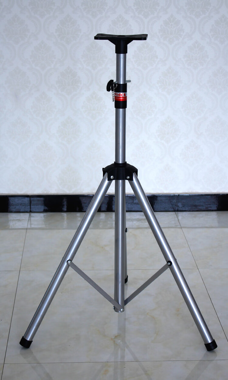 赛达音箱三脚支架全金属落地可伸缩三角架家用舞台ktv音箱升降三脚架