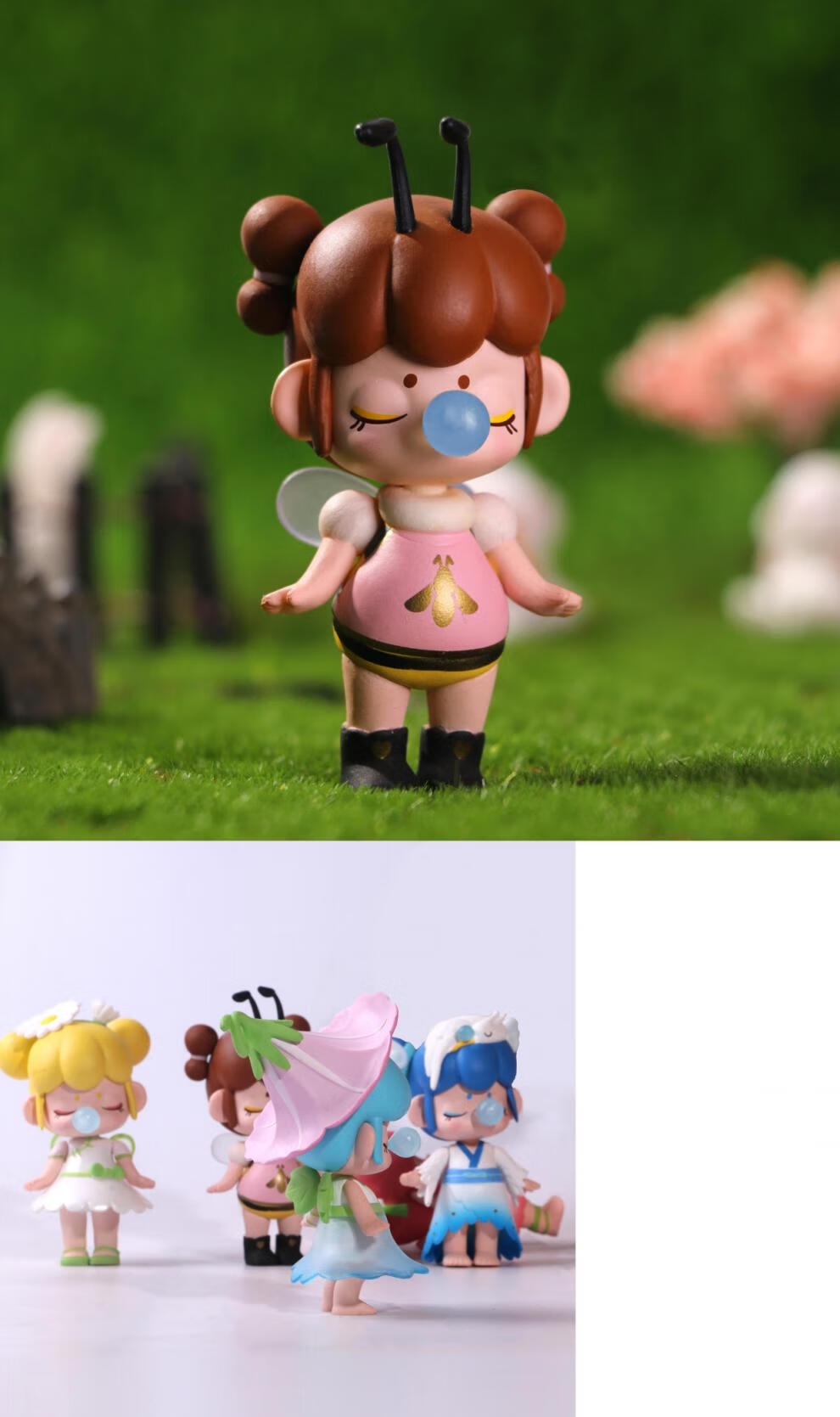 新林深不知处盲盒一套全套森林不知处少女心盲袋福袋云深不知处蝴蝶精