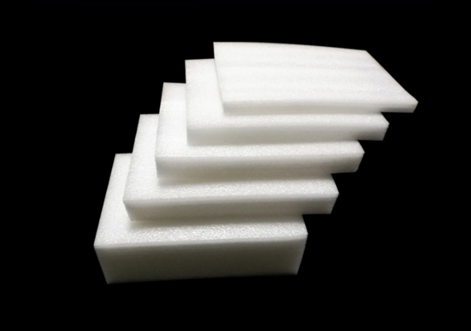 epe珍珠棉泡沫板填充塑料防震撞加厚硬打包泡沫材料垫大块定制做 白色