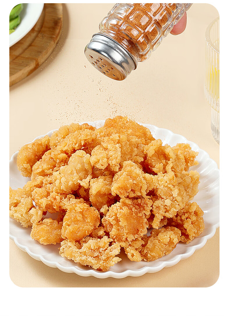 食材半成品预制菜休闲零食方便菜快手菜 藤椒鸡米花500g*1袋【图片