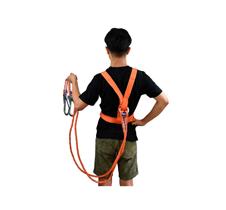 安惠廠家直銷電工戶外墜落防護(hù)高空作業(yè)消防救援逃生安全帶