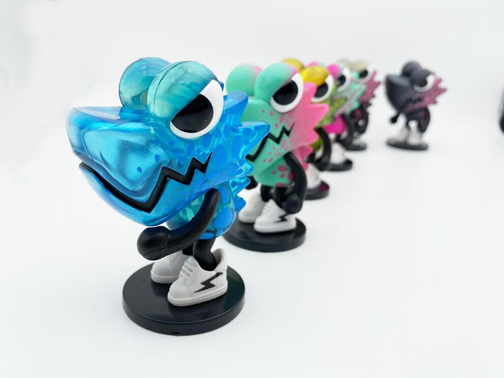 6015变色龙盲盒 lamtoyswazzupbaby1一代2代3三代指定款变色款遇