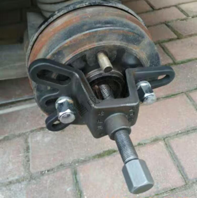 三轮车维修拔轮器摩托电动电瓶三轮车刹车轮毂锅鼓维修拆卸拔轮器拉玛