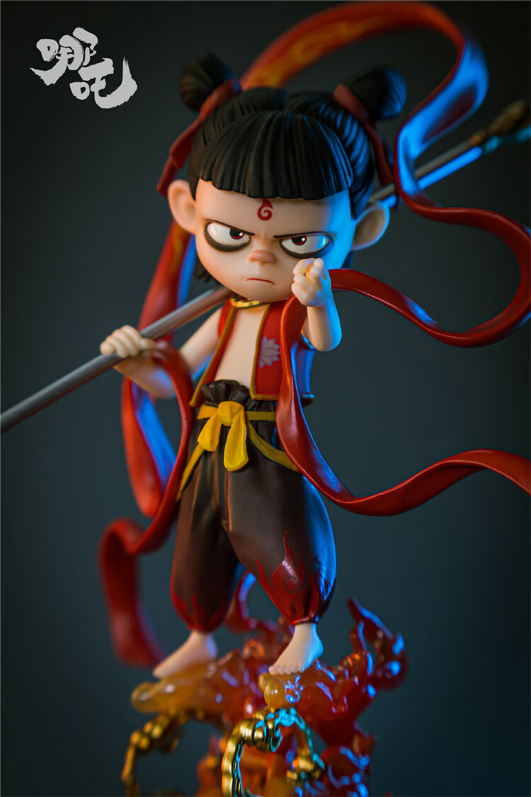 哪吒 末那哪吒之魔童降世哪吒敖丙李靖殷夫人太乙真人模型周边高品质