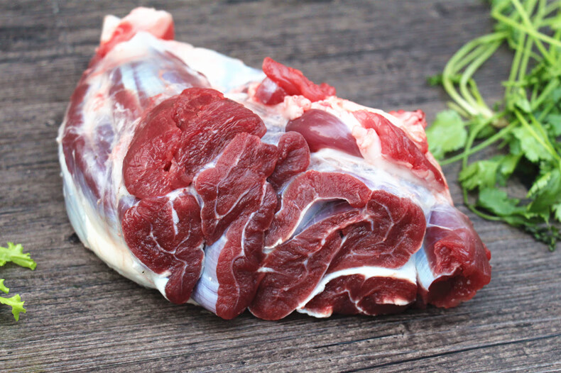 新鲜牛肉 牛腱子肉一斤 黄牛肉腿肉后腿大腱子前腿腱子黄牛腱子肉【图