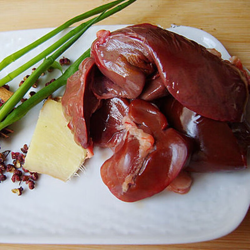 棠鲜生 新鲜鸭肝生鸭肝 现杀鸭肉分割 2斤装