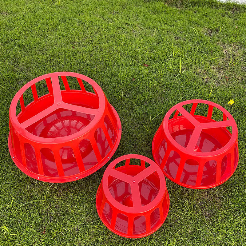 七六牧业大鸡食槽饲料槽圆食盆养鸡场鸭鸡狗叹气喂食器喂鸡工具食槽