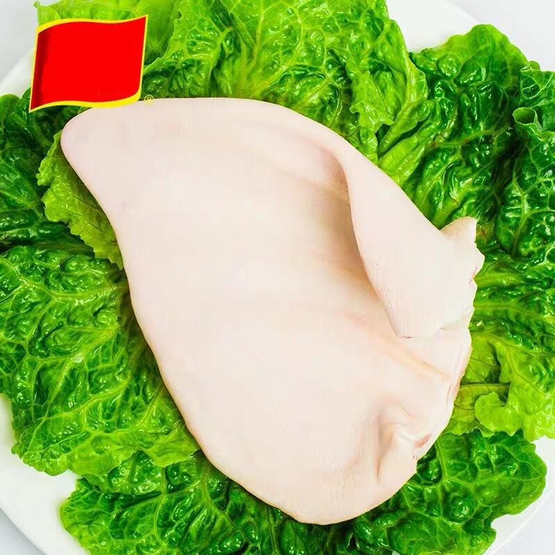 冷冻 新鲜 猪耳朵 猪耳 耳朵 未腌制卤制 一份2斤 无根猪耳片 4斤