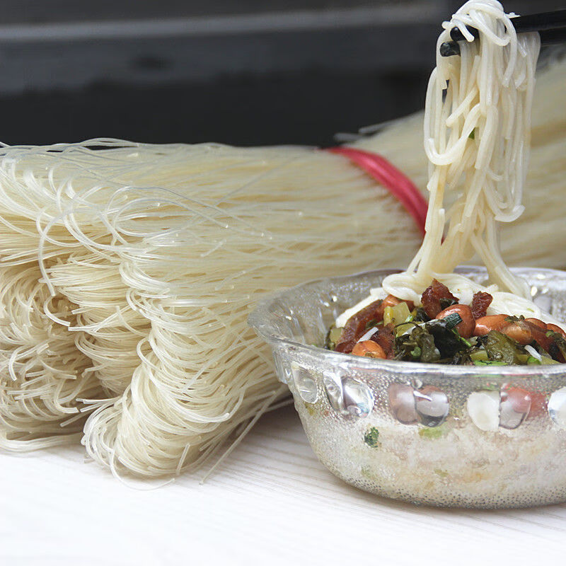 海南儋州特产细粉腌粉米粉干长坡米烂干粉丝干海南粉海南美食速食1斤