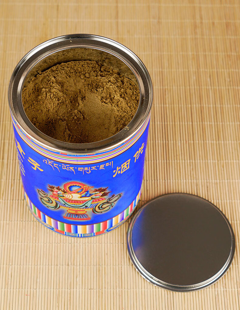 108味食子烟供粉藏香粉烟供粉火供粉桶装香粉熏香粉