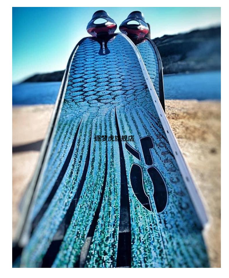 意大利辛德拉sideral碳纤维长自由潜水长脚蹼双月volare蛙鞋潜水提速