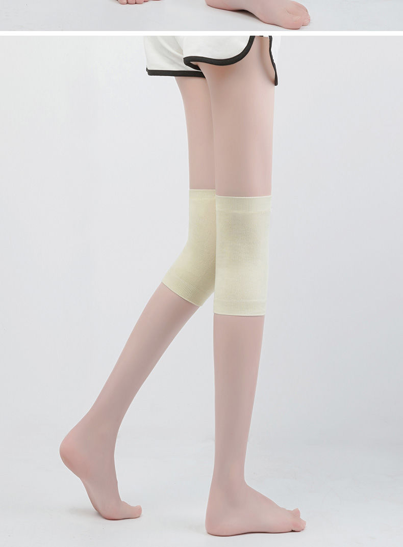 恒源祥夏季薄款棉短护膝保暖女士内穿无痕老寒腿防寒房膝盖关节护漆棉