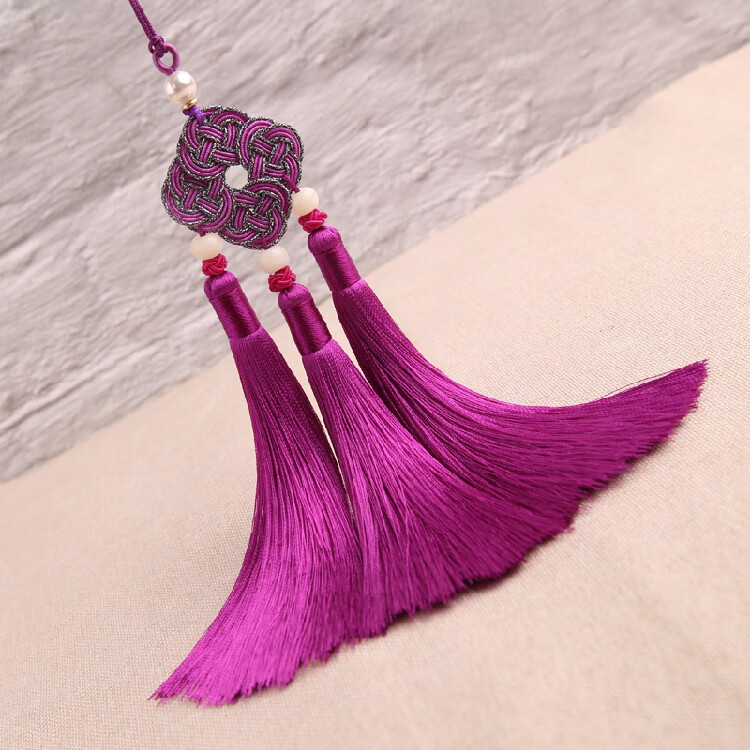 手工编织金钱结三流苏穗子挂件古风吊坠民族风中国结吊穗新年元旦朋友