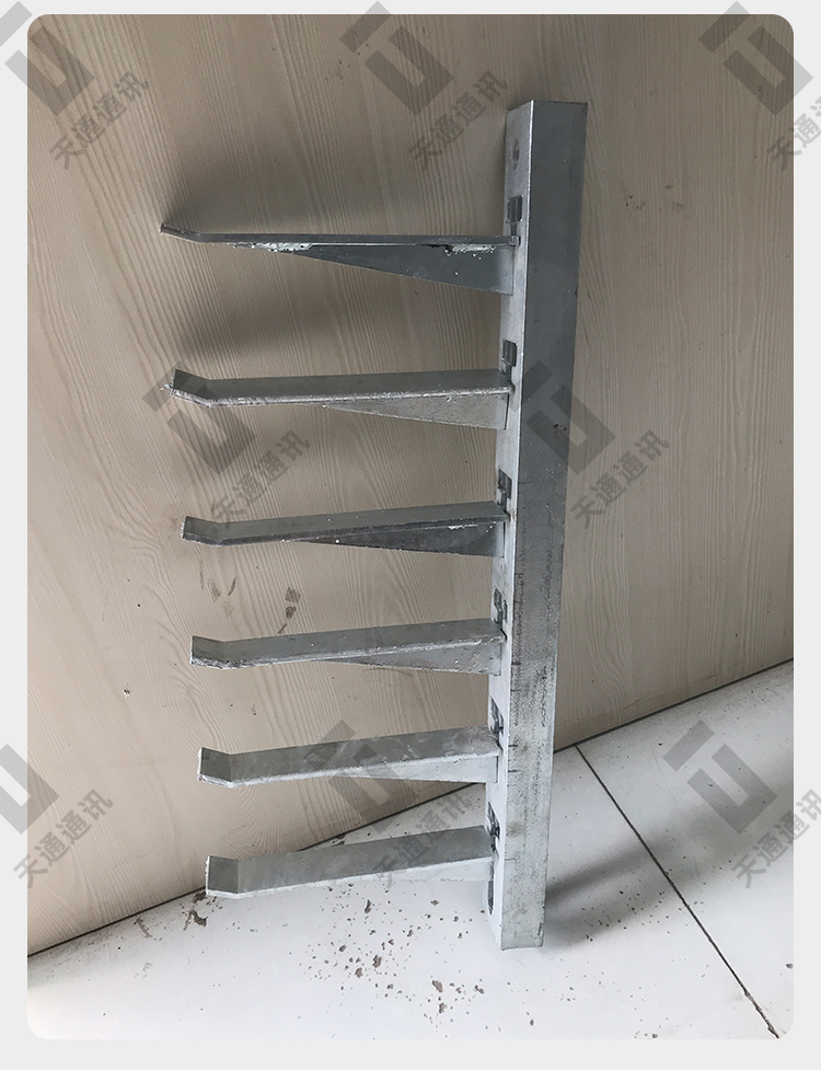 电缆支架镀锌电缆沟支架电缆托架角钢支架隧道加工定制通信电力井【图