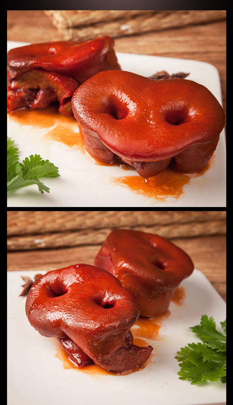 五香猪鼻子熟食猪脸真空包装新鲜猪拱嘴肉开袋即食猪鼻子238克一袋