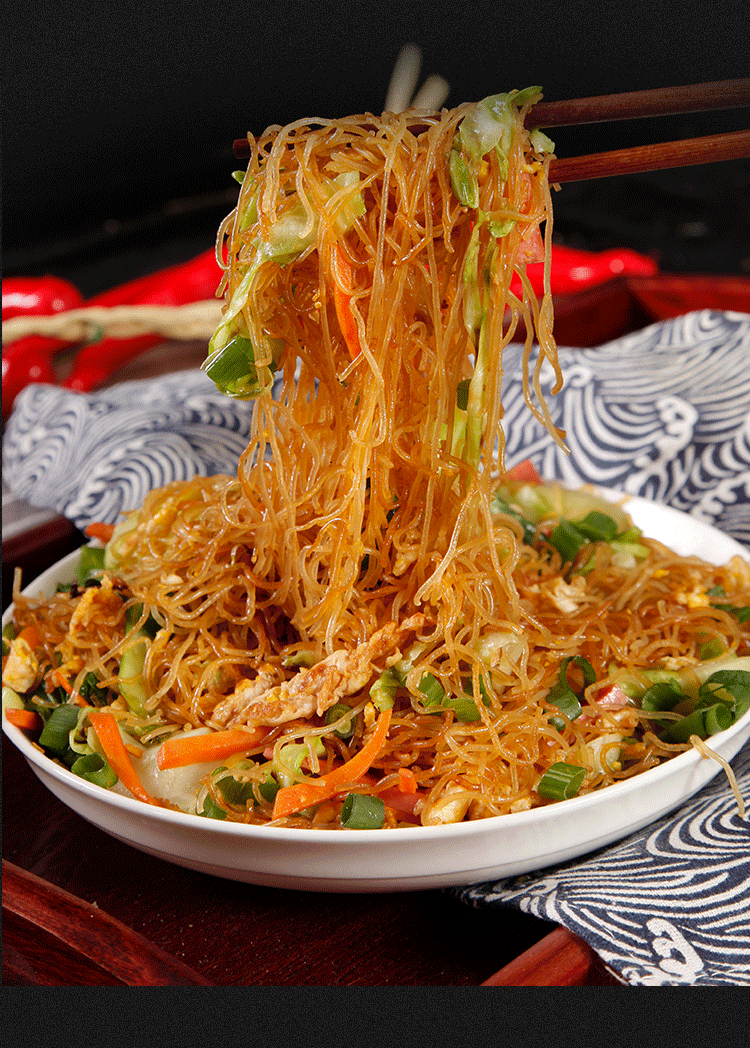 5折广东广州东莞深圳米粉炒米粉汤粉米线沙县小吃蒸米粉 炒师傅米粉连