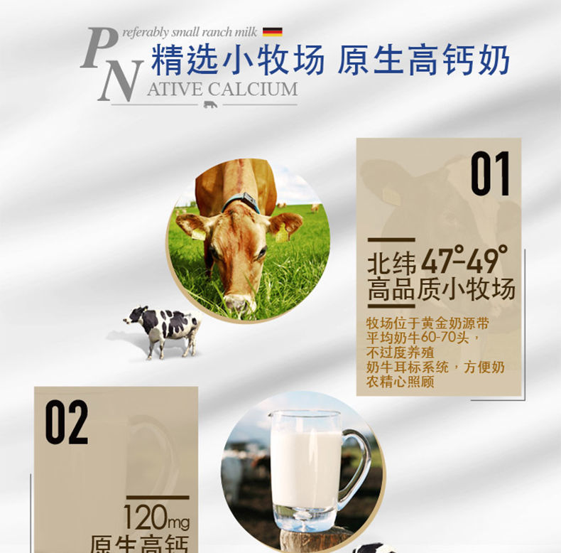 中粮进口上质脱脂纯牛奶200ml整箱24盒早餐高钙低0脂肪无糖精脱脂牛奶