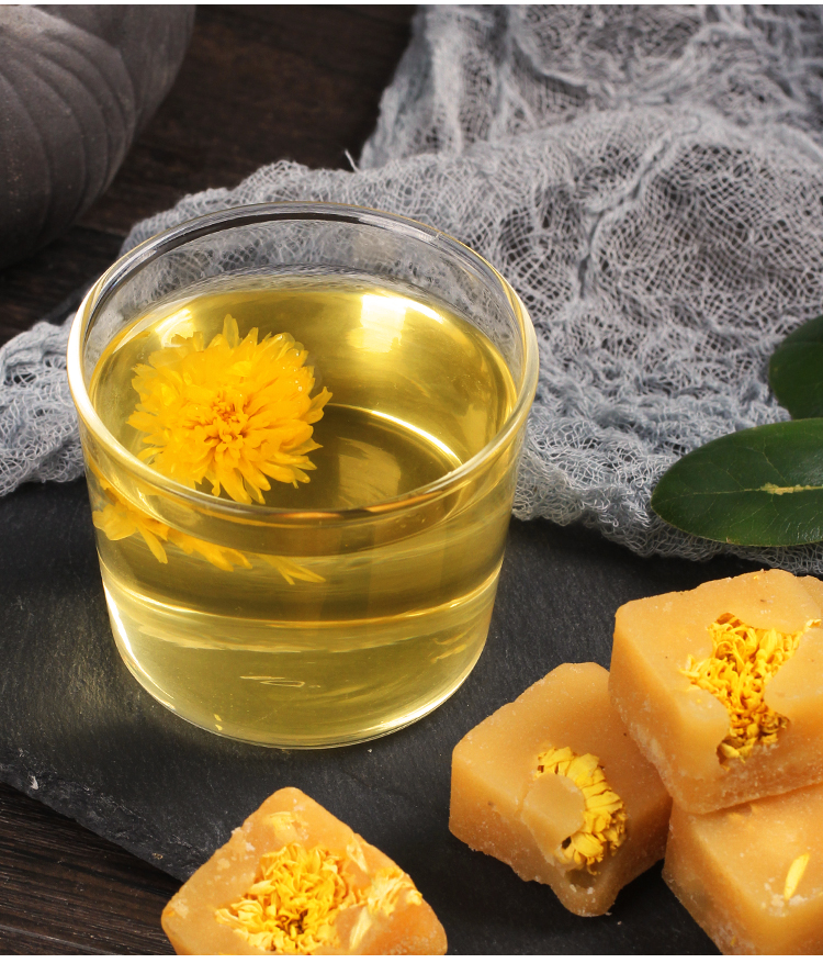 冰糖菊花茶蜂蜜组合茶块花茶包装袋小包泡水喝的东西冲泡饮品养生冰糖