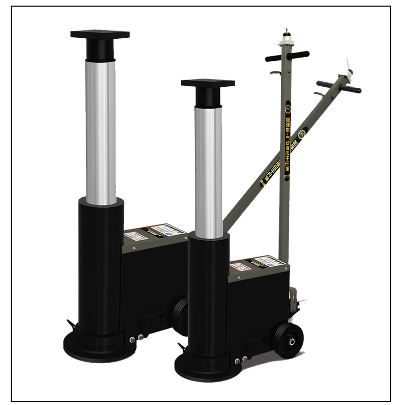 气动液压千斤顶 80吨100吨大车重型卡车加高液压顶高机 80吨【图片