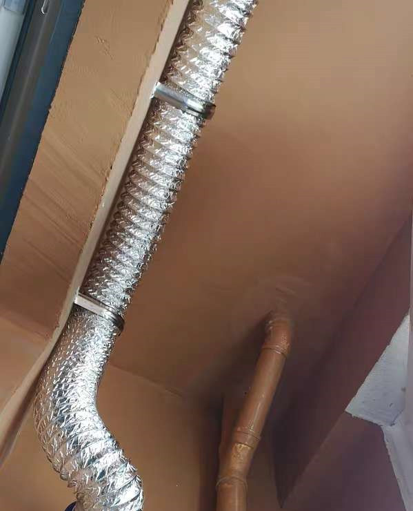 厨房吸油烟机排烟管固定卡扣排风扇管道固定u型骑马扣管卡管支架 150