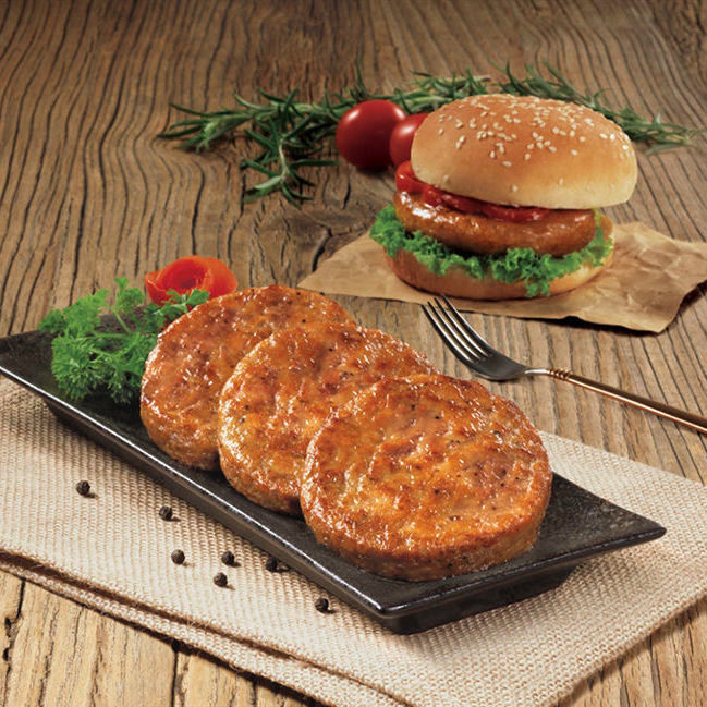 大成烘焙肉扒13kg三明西餐面包夹肉肉饼猪肉1300g